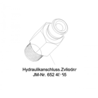 Hydraulikanschluss cylinder