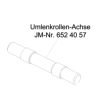 UMLENKROLLEN-Achse