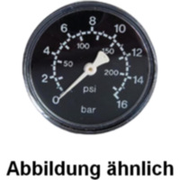 Manometer 0-10/16 atue 215WAAG