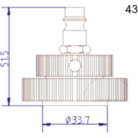 Anschlussdeckel NR.43