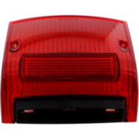 Rear light lens red