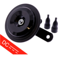 Horn 12v black