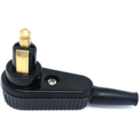DIN Winkelstecker fitting for Kawasaki GPZ  500 EX500D 1998, 60/50/34/27 PS, 44/37/25/20 kw