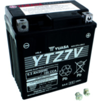 Motorradbatterie YTZ7V wet für: Yamaha Originalersatzteil 2DP-H2100-00