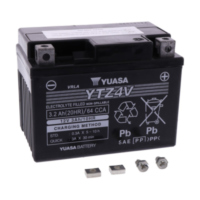 Battery motorcycle ytz4v wet yuasa