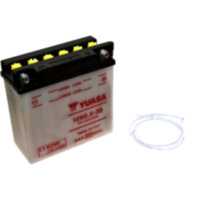 Motorradbatterie 12N5.5-3B Yuasa passend für Triumph Bonneville T100 Centennial 800 908MD 2002, 34 PS, 25 kw