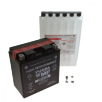 Motorcycle Battery YTX20CH-BS YUASA fitting for Vespa PK Automatik E-Starter 125 VAM1T 1984, 8 PS, 6 kw