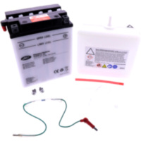 Motorradbatterie SYB14L-A2 JMT passend für Kawasaki GPZ  500 EX500D 1998, 60/50/34/27 PS, 44/37/25/20 kw