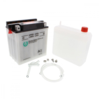 Motorradbatterie YB10L-A2 6ON passend für Suzuki GS Gussrad 550 GS550 1978, 49 PS, 36 kw