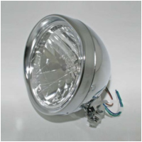 Headlight h4 6 1/2 chrome 223051