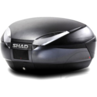 Topcase schwarz 48 Liter Shad passend für Honda CBR  125 JC50A 2019, 13,3 PS, 10 kw