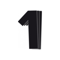 Race numbers no.1 black bird racing 1108309