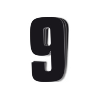 Race numbers no.9 black bird racing 1108317