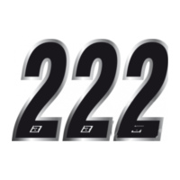 Race numbers no.2 black bird racing 1108320
