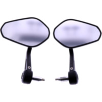 Mirror bar end black jmp