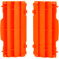 Radiator guards orange