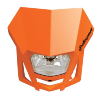 Off road headlamp with number board orange