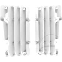 Radiator lamellas kit white