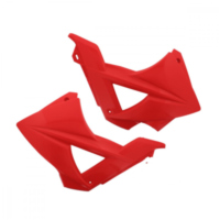 Radiator cover kit red