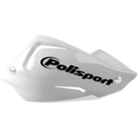 Shell for Hand protector  white fitting for Kawasaki KEF Lakota Sport 300  2002, 21,5 PS, 15,8 kw