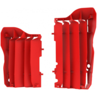 Radiator lamellas Set red