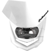 Headlight mask halo white