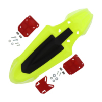 Mudguard front uni yellow fluorescent