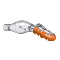Auspuffrohrschutz orange