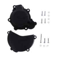 Clutch/ ignition cover protector black 90963