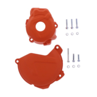 Clutch/ ignition cover protector orange 90971