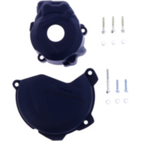 Clutch/ ignition cover protector blue