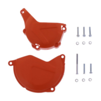 Clutch/ ignition cover protector orange 90989