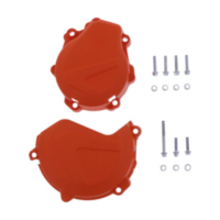 Clutch/ ignition cover protector orange 90992