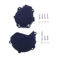 Clutch/ ignition cover protector blue 90993