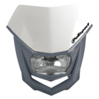 Headlight mask halo white/grey