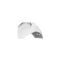 Mudguard front uni white