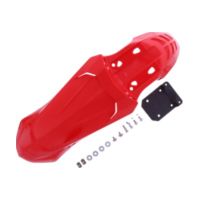 Mudguard front uni red
