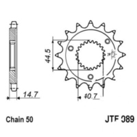 Front sprocket 21t 530 pitch