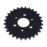 Rear sprocket 28 tooth pitch 420 black