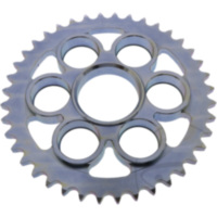 Rear sprocket 40 tooth 530 silver