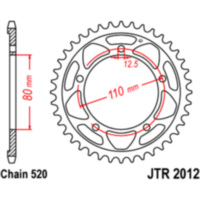 sprocket 42Z Pitch 520