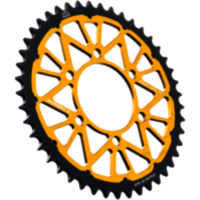 REAR SPROCKET TWINSTAR 45 TOOTH PITCH 520 GOLD