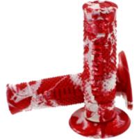 Domino snake grips red/white