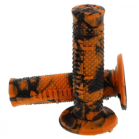 Domino snake grips orange/black