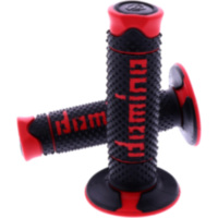 Domino grips black/red