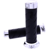 Grips black/chrome