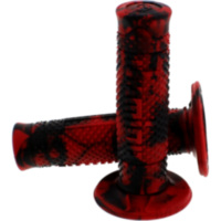 Lenkergriffe Griffgummi rot/schwarz Domino A26041C96A70