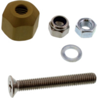 Befestigung Kit Universal passend für Peugeot Kisbee  50  2012, 3,7 PS, 2,7 kw