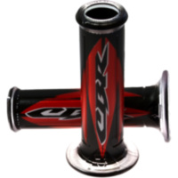 Harris grip set red/black/white for: honda cbr