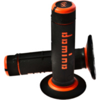 Domino grips black/orange